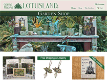 Tablet Screenshot of lotuslandshop.org